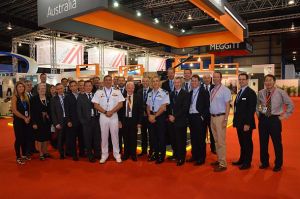 Team Defence Australia flies the flag at Singapore 